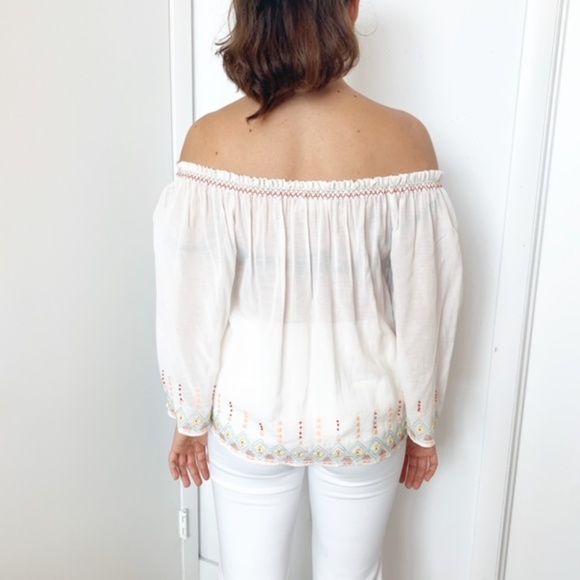 Anthropologie Love Sam Off the Shoulder Top - Picture 4 of 7